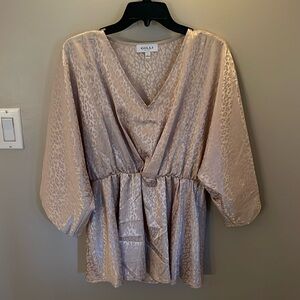 Dolman sleeve blouse